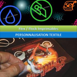 3 - Flex & Flock Textile Imprimable