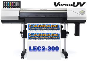 LEC2-300 impression et découpe UV-LED 762 mm