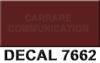  Vinyles Brillant Bordeaux Brillant 61cmx5ml