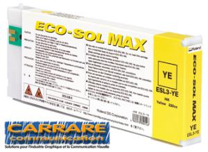 Cartouches Roland Eco-Sol Max 220cc Jaune 