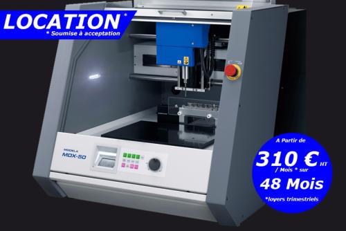 Location d'une MDX-50 (prix ht mois sous resserve d'accord)