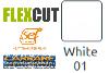 FLEXCUT 60µ 50 cm x 1 ml Blanc 01
