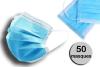 Masque de protection jetable 3 plis x50 pcs