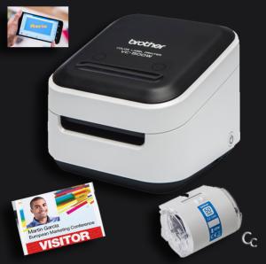 BROTHER VC-500W imprimante pour étiquettes ZINK (Zero-Ink) Couleur 313 x 313 DPI