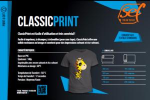 Flex imprimable blanc "ClassicPrint" 140µ 50x25ml ***